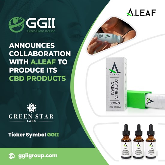 Cannot view this image? Visit: https://grassnews.net/wp-content/uploads/2023/02/green-globe-international-announces-collaboration-with-a-leaf-to-produce-its-line-of-cbd-footcare-and-selfcare-products.jpg